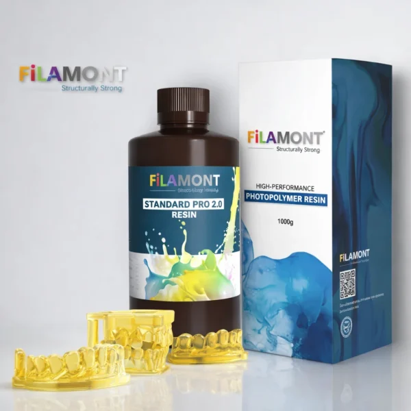 Filamont Standard Pro Resin 2.0 (Translucent Yellow)