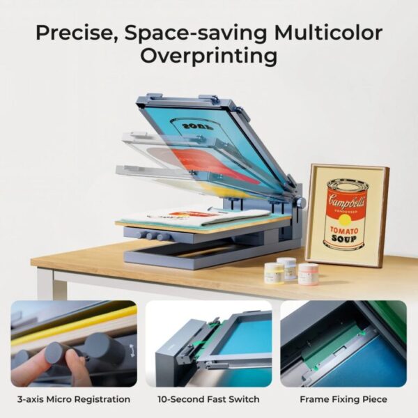 xTool Screen Printer 2.0 – Basic Kit